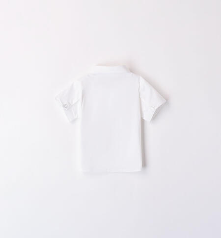 Camicia bianca bimbo BIANCO-0113