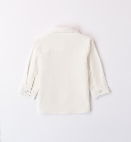 White Baby Shirt PANNA-0112