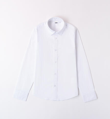 Camicia bianca ragazzo BIANCO