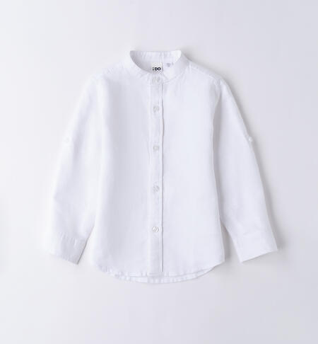 Long-sleeve shirt for boys WHITE