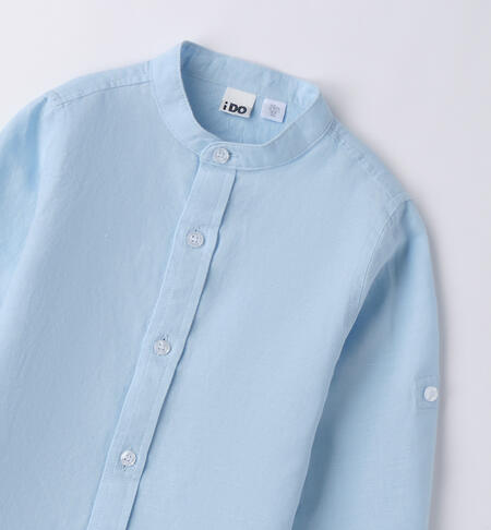 Long-sleeve shirt for boys LIGHT BLUE-3881