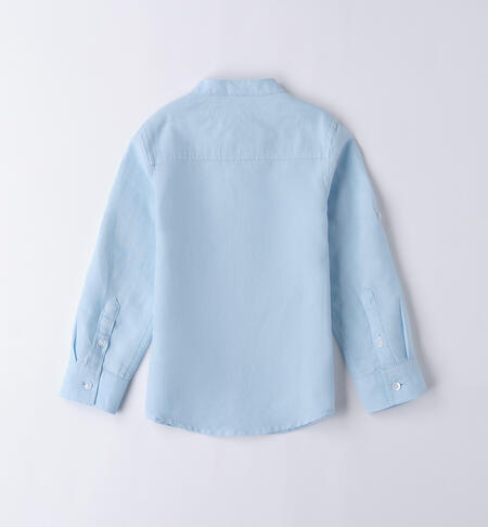 Long-sleeve shirt for boys LIGHT BLUE-3881