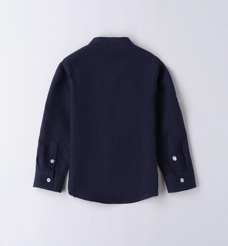 Long-sleeve shirt for boys NAVY-3854