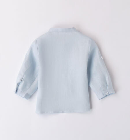 Camicia coreana neonato in lino SKY-3871