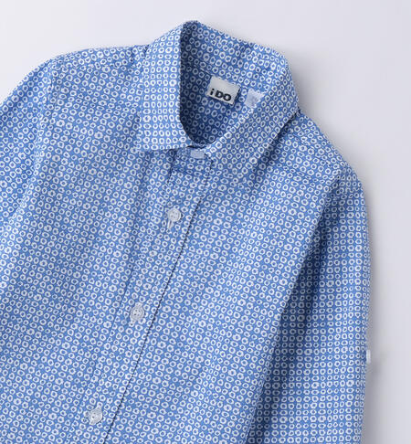 LONG SLEEVED SHIRT  BIANCO-AZZURRO-6BHB