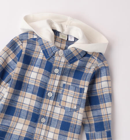 Flannel Baby Shirt BLU-3766