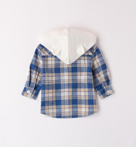 Flannel Baby Shirt BLU-3766