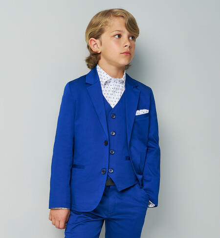 Boy's shirt iDO BIANCO-BLUETTE-6BCS