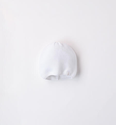 Cappellino neonati unisex BIANCO