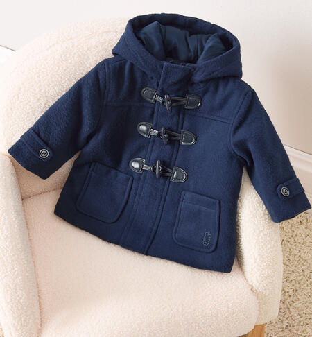 Cappotto elegante neonato BLU