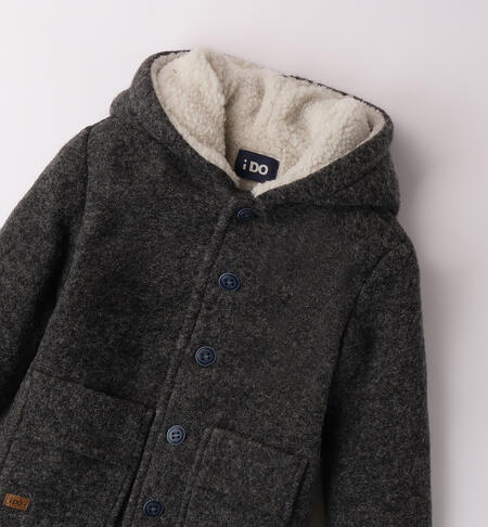 Coat for boy  GRIGIO MELANGE-8882