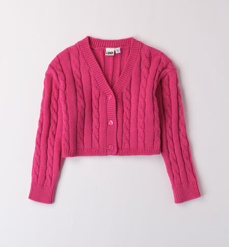 Girl cardigan with braids VERY BERRY-2447