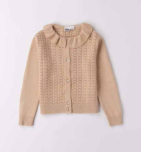 Cardigan bambina iDO BEIGE