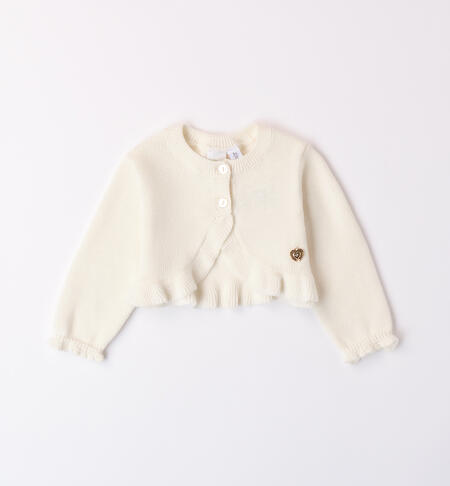 Elegant Baby Girl Cardigan CREAM