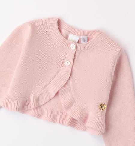 Cardigan bimba elegante
 PINK-2714