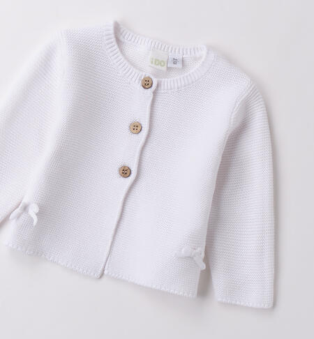 iDO Baby Girl Cardigan BIANCO-0113