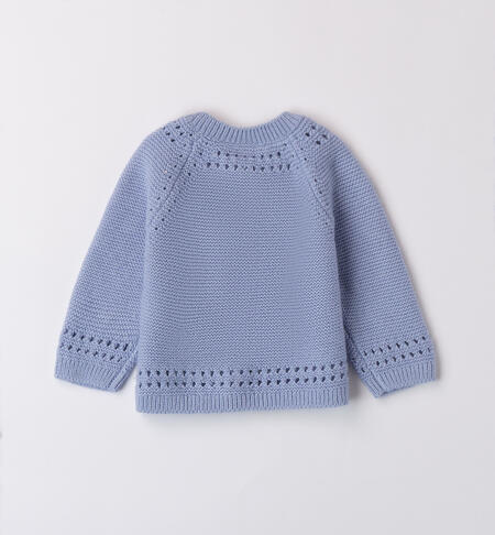 Cardigan cotone neonata
 AZZURRO-3661