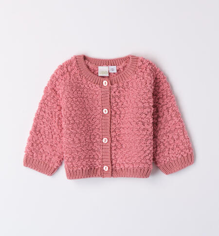 Tricot Baby Girl Cardigan ROSA CIPRIA-2516