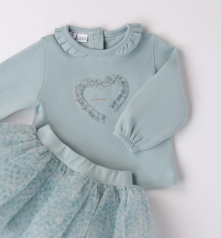 Two-piece Baby Girl Outfit ACQUA-3944