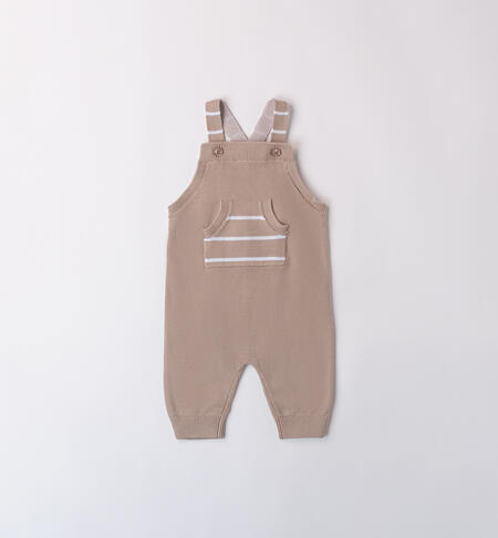 iDO Three-Piece Baby Outfit BEIGE-0437