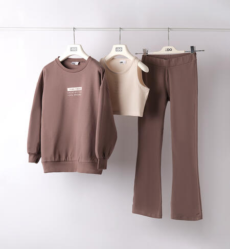 LONG SLEEVED SET  CACAO-0641