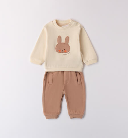 Baby Boy Outfit ECRU'-0133