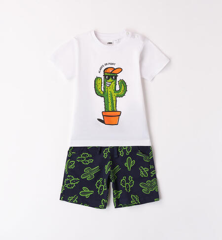 Boys' short outfit WHITE