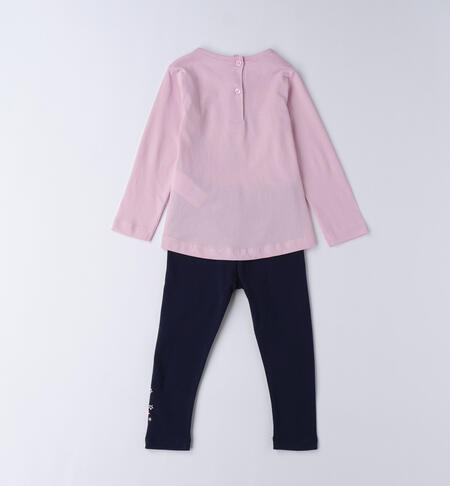 Outfit with leggings for girls GLICINE-2764