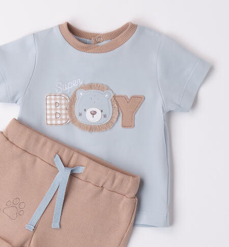 Two-Piece Baby Outfit CELESTIAL BLUE-3824