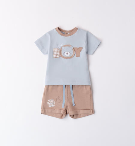 Two-Piece Baby Outfit CELESTIAL BLUE-3824