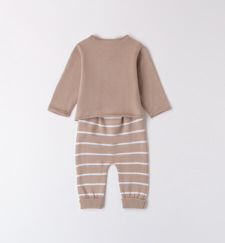 iDOMini Two-Piece Baby Outfit BEIGE-0437