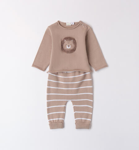 iDOMini Two-Piece Baby Outfit BEIGE-0437