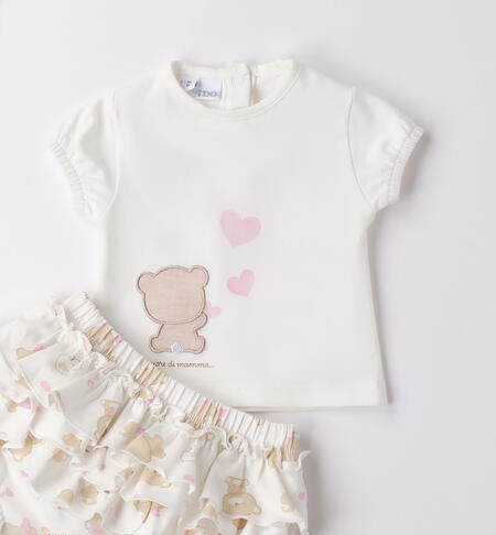 IDOMini Baby Girl Outfit PANNA-0112