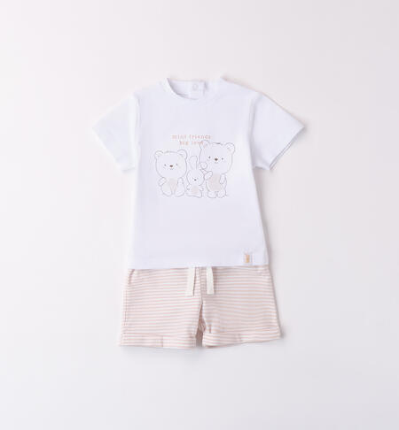 Completo per neonato unisex BIANCO