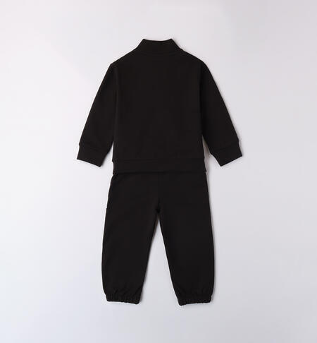 Completo sportivo bambina NERO-0658