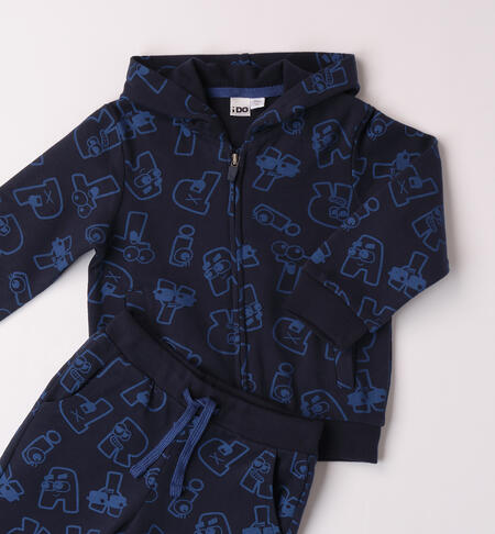 Baby boy tracksuit set BLU-ROYAL-6ASB