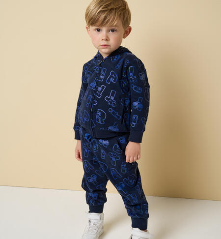 Baby boy tracksuit set BLU-ROYAL-6ASB