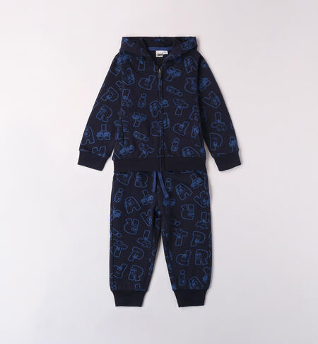 Completo tuta bambino BLU-ROYAL-6ASB