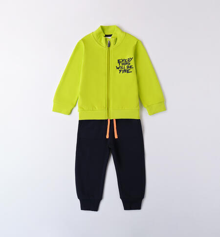 Baby boy tracksuit set GREEN