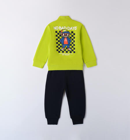 Baby boy tracksuit set VERDE-5237