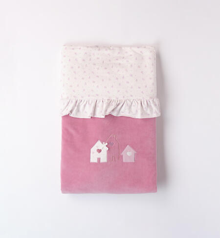 Winter Baby Girl Blanket PINK