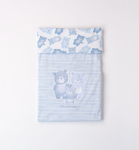 Newborn Blanket LIGHT BLUE