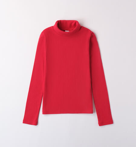 Turtleneck for girl ROSSO-2246