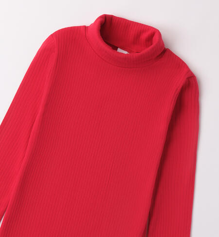 Turtleneck for girl ROSSO-2246