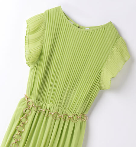 Elegante jumpsuit per ragazza SOFT GREEN-5255