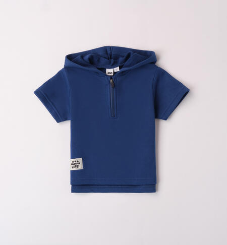 Sweatshirt baby boy half sleeves BLU-3646