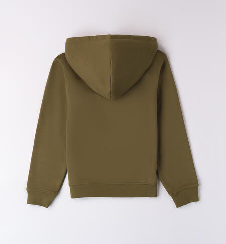 Boy sweatshirt VERDE MILITARE -5563