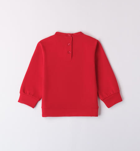 Girl's Christmas sweatshirt ROSSO-2253