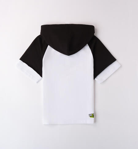 White boy's t-shirt BIANCO-0113