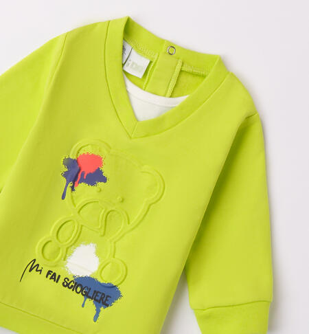 Baby Boy Sweatshirt VERDE-5237